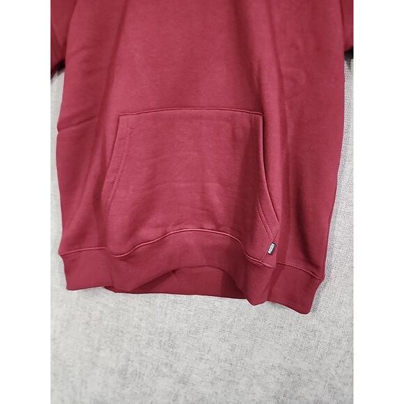 Dixxon Vixxon Womens Large Pullover Burgundy Hoodie Brand New - Picture 7 of 13